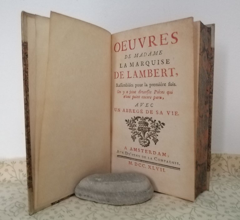 OEUVRES DE MADAME LA MARQUISE DE LAMBERT, Rassembles pour la … | Immagine Gallery 2