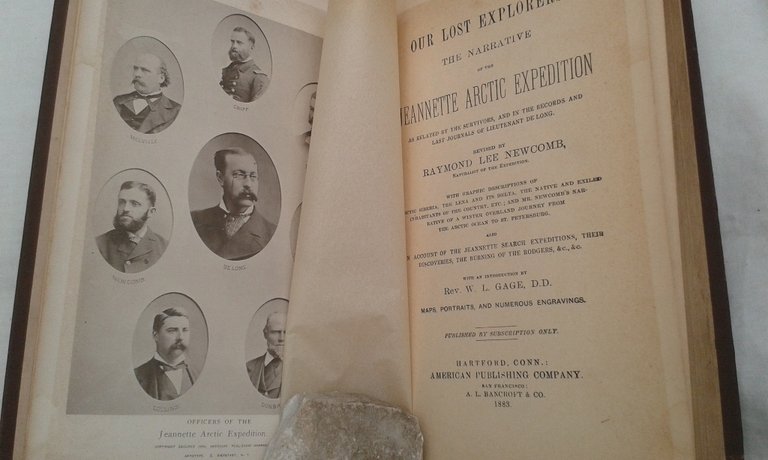 OUR LOST EXPLORERS: THE NARRATIVE OF THE JEANNETTE ARCTIC EXPEDITION …