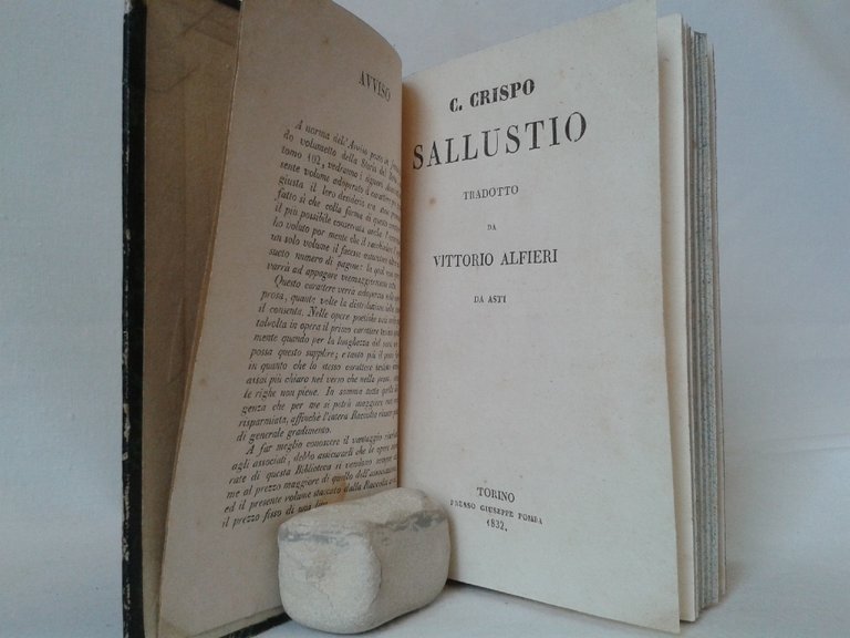 SALLUSTIO tradotto da Vittorio Alfieri