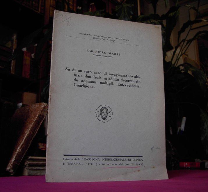 SU DI UN RARO CASO DI INVAGINAMENTO DETERMINATO DA ADENOMI …