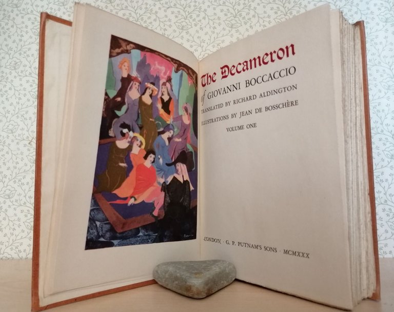 THE DECAMERON of Giovanni Boccaccio translated by Richard Aldington. Illustrations …