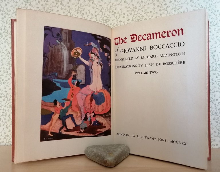 THE DECAMERON of Giovanni Boccaccio translated by Richard Aldington. Illustrations …