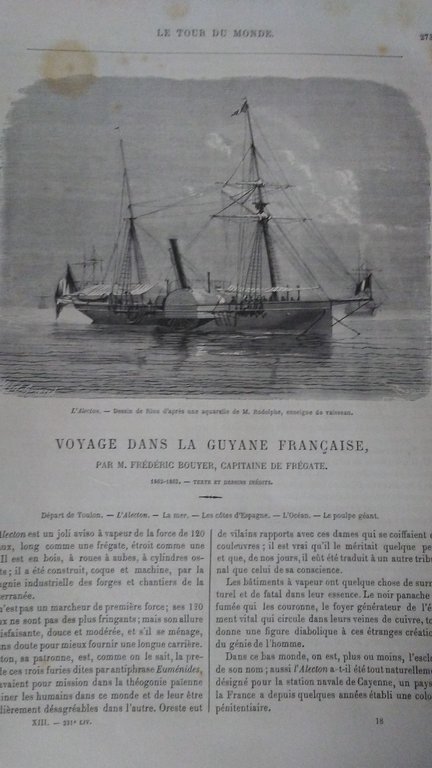 VOYAGE DANS LA GUYANE FRANAISE