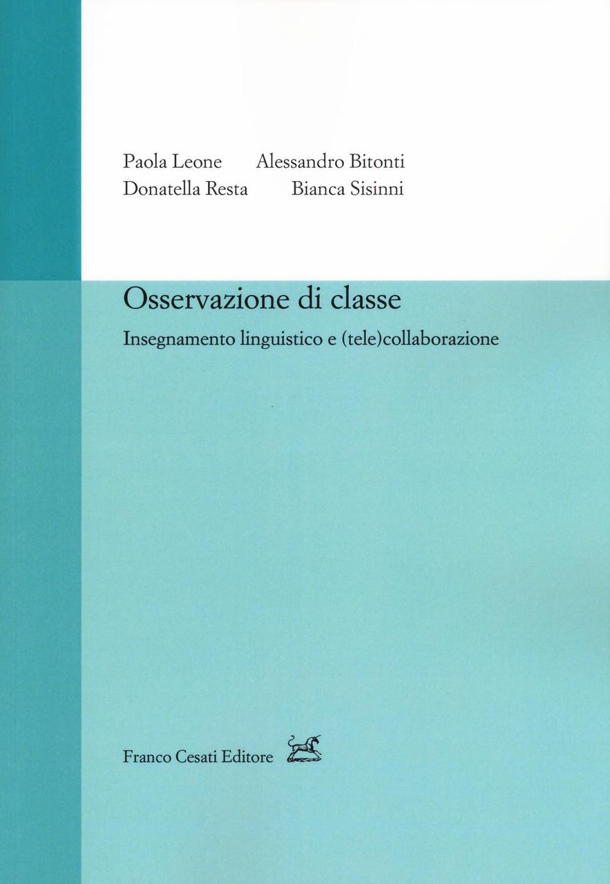 Osservazione di classe, insegnamento linguistico e (tele)collaborazione