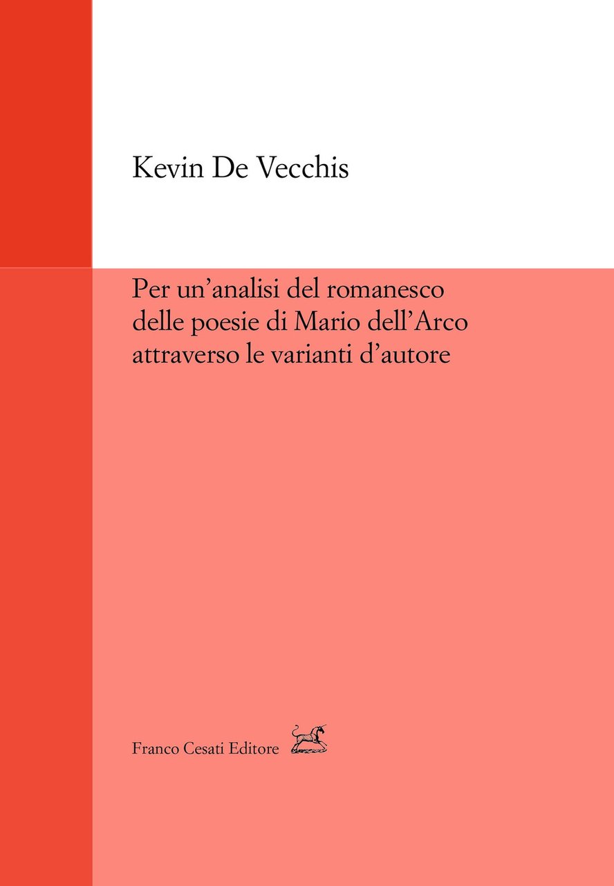 Per un’analisi del romanesco delle poesie di Mario dell’Arco attraverso …