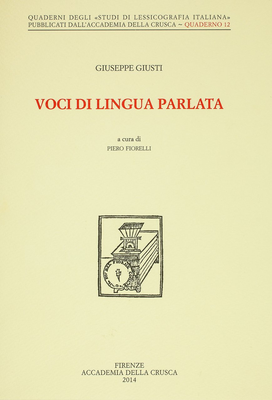 Voci di lingua parlata