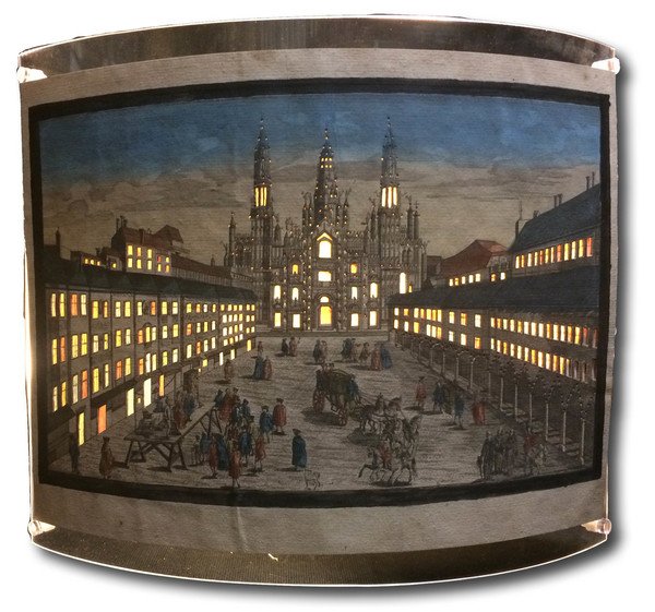 Veduta prospettica della Piazza del Duomo.