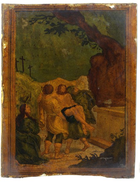 Via Crucis, Quattordicesima Stazione. Gesù è deposto nel sepolcro.