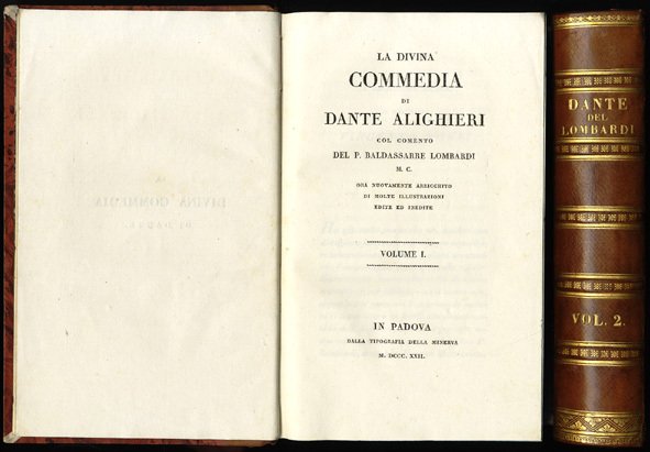 &lt;p&gt;&lt;strong&gt;La Divina Commedia, col commento del P. Baldassarre Lombardi...Col Rimario, …
