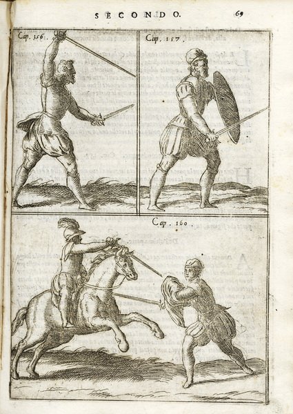 Arte dell'armi. Ricorretto, et ornato di nuove figure in rame. …