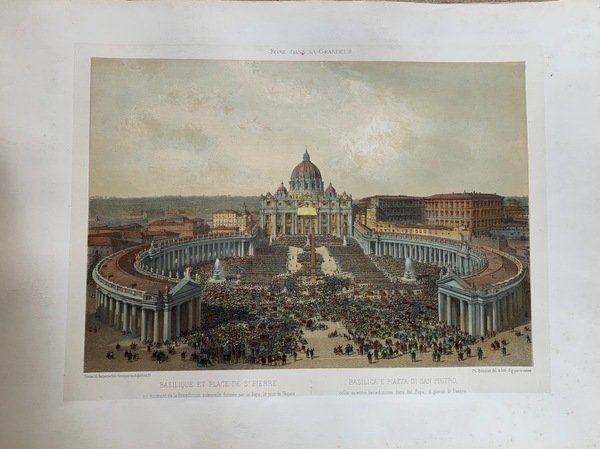 Basilica e Piazza di San Pietro.
