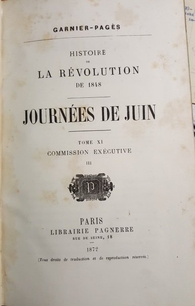 Histoire de la RÃ©volution de 1848