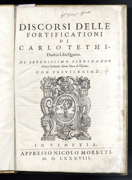 Discorsi delle Fortificationi, diuisi in libri quattro. | Immagine Gallery 9