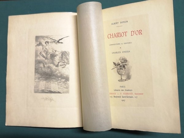 Le Chariot d'Or. Compositions et gravures de Charles Chessa.