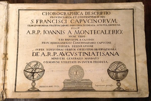 Chorographica Descriptio provinciarum et conventum FF. Min. S. Francisci Capucinorum.