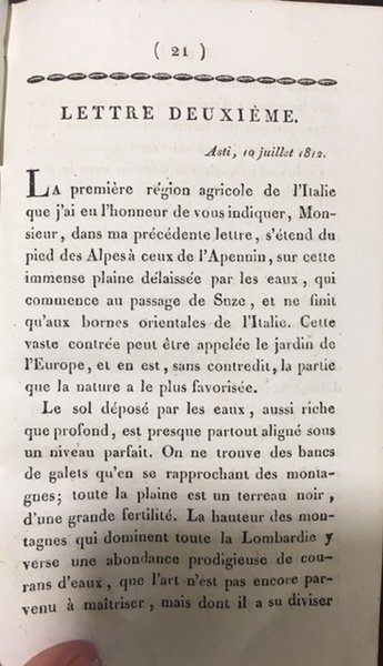 Lettres écrites d'Italie en 1812 et 13.