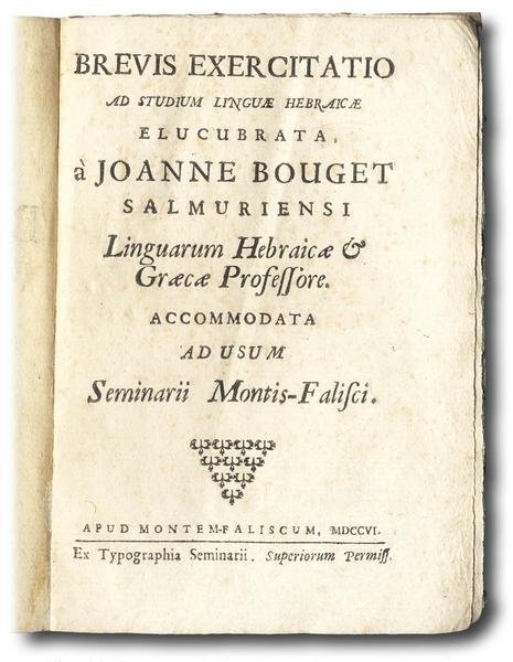 Brevis exercitatio ad studium linguae hebraicae elucubrata, accomodata ad usum …