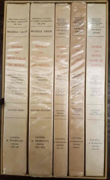 Storia dei Musulmani di Sicilia. Seconda edizione modificata e accresciuta …
