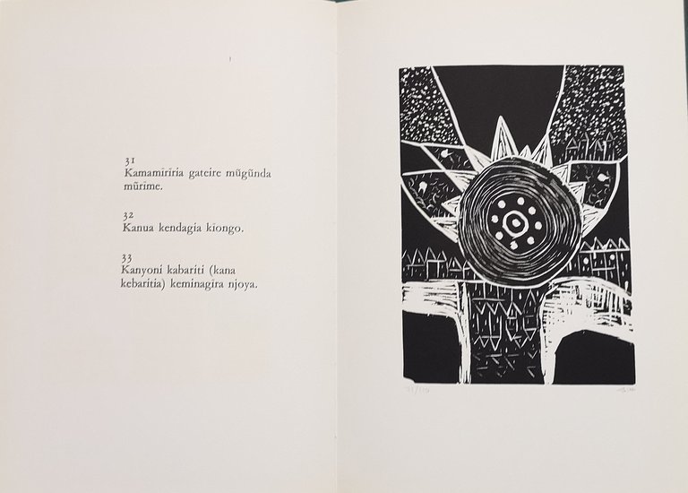 99 proverbi kikuyu.&amp;nbsp;Otto linoleum di Franca Ghitti, un testo di … | Immagine Gallery 1