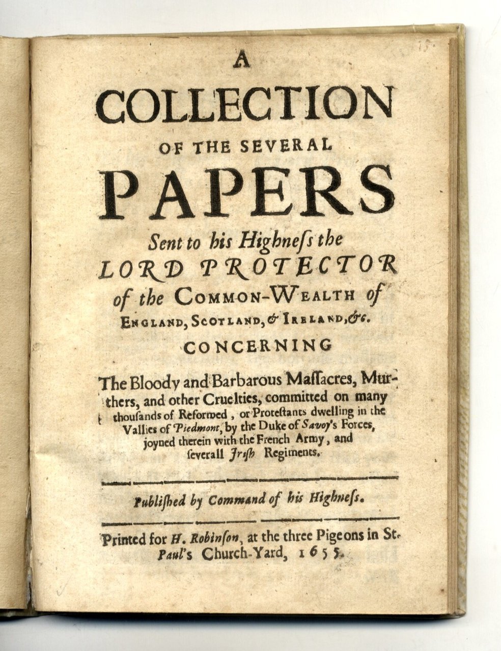 A collection of the several papers sent to ... the …