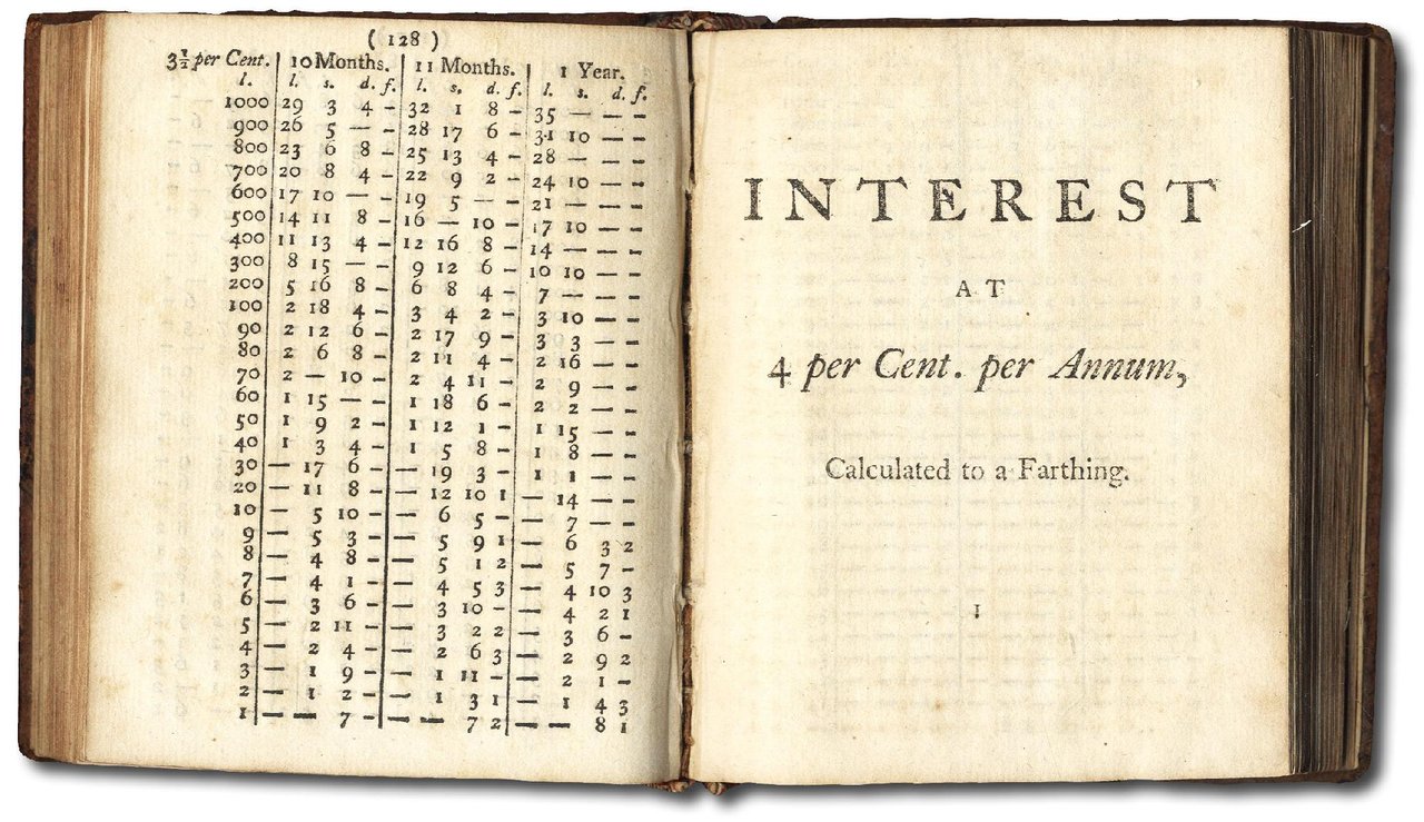 A New And Accurate Book Of Interest In Tables, calculated …