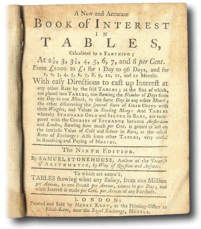 A New And Accurate Book Of Interest In Tables, calculated …