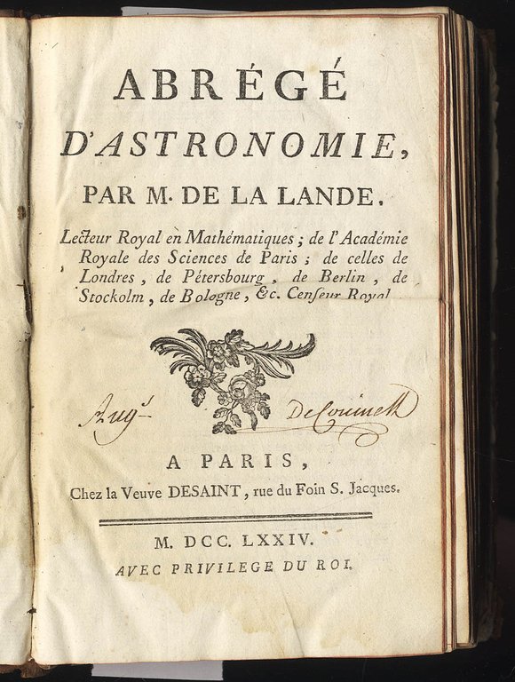 Abrégé d'astronomie.