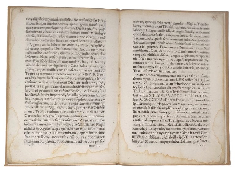 Ad Clementem VIII Pont. Max. Philippi II Hisp. et Indiarum …