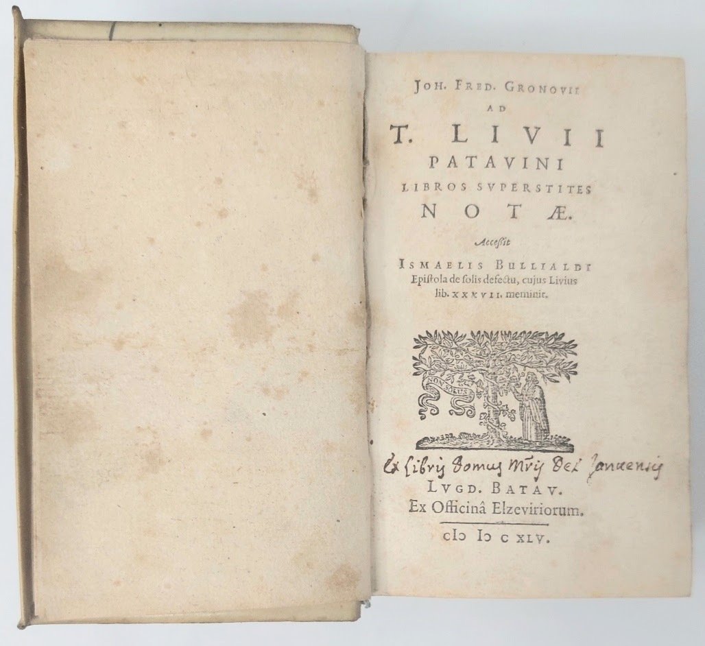 Ad T. Livii Patavini libros superstites notae.&amp;nbsp;Accessit Ismaelis Bullialdi Epistola …