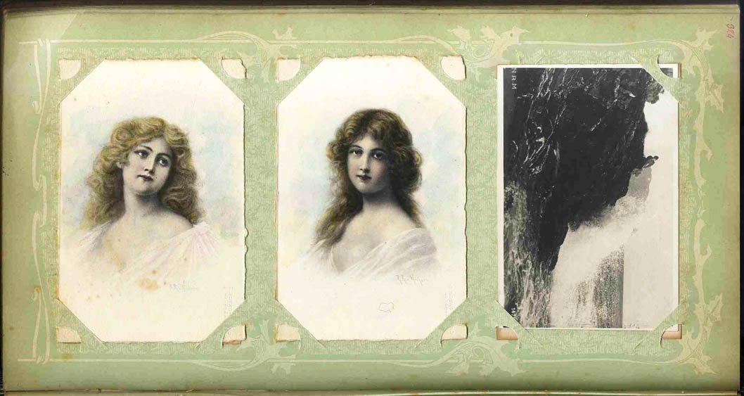 Album di cartoline, fine Ottocento – inizio Novecento.