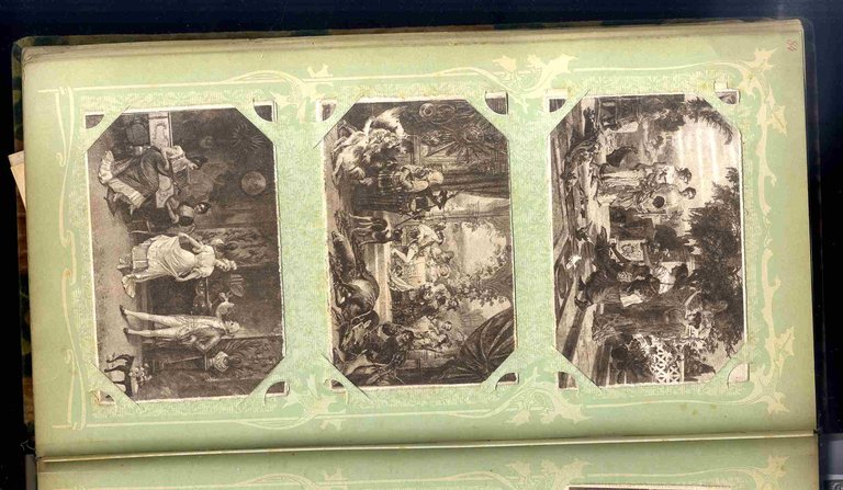 Album di cartoline, fine Ottocento – inizio Novecento.