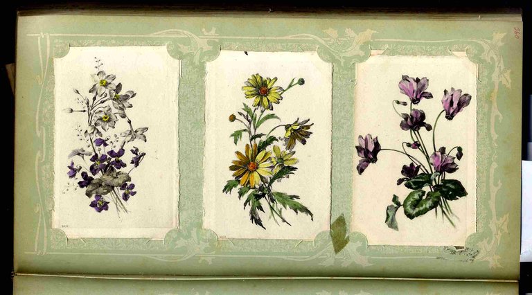 Album di cartoline, fine Ottocento – inizio Novecento.