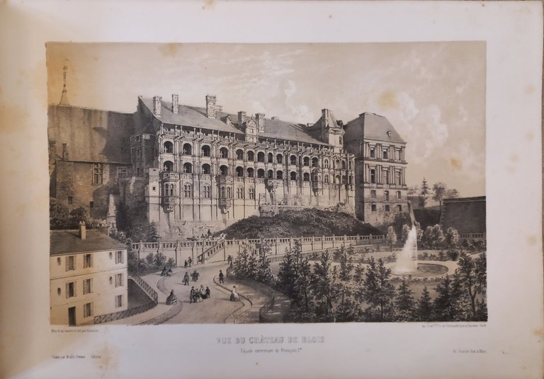 Album du ch&amp;acirc;teau de Blois restaur&amp;eacute; et des ch&amp;acirc;teaux de …