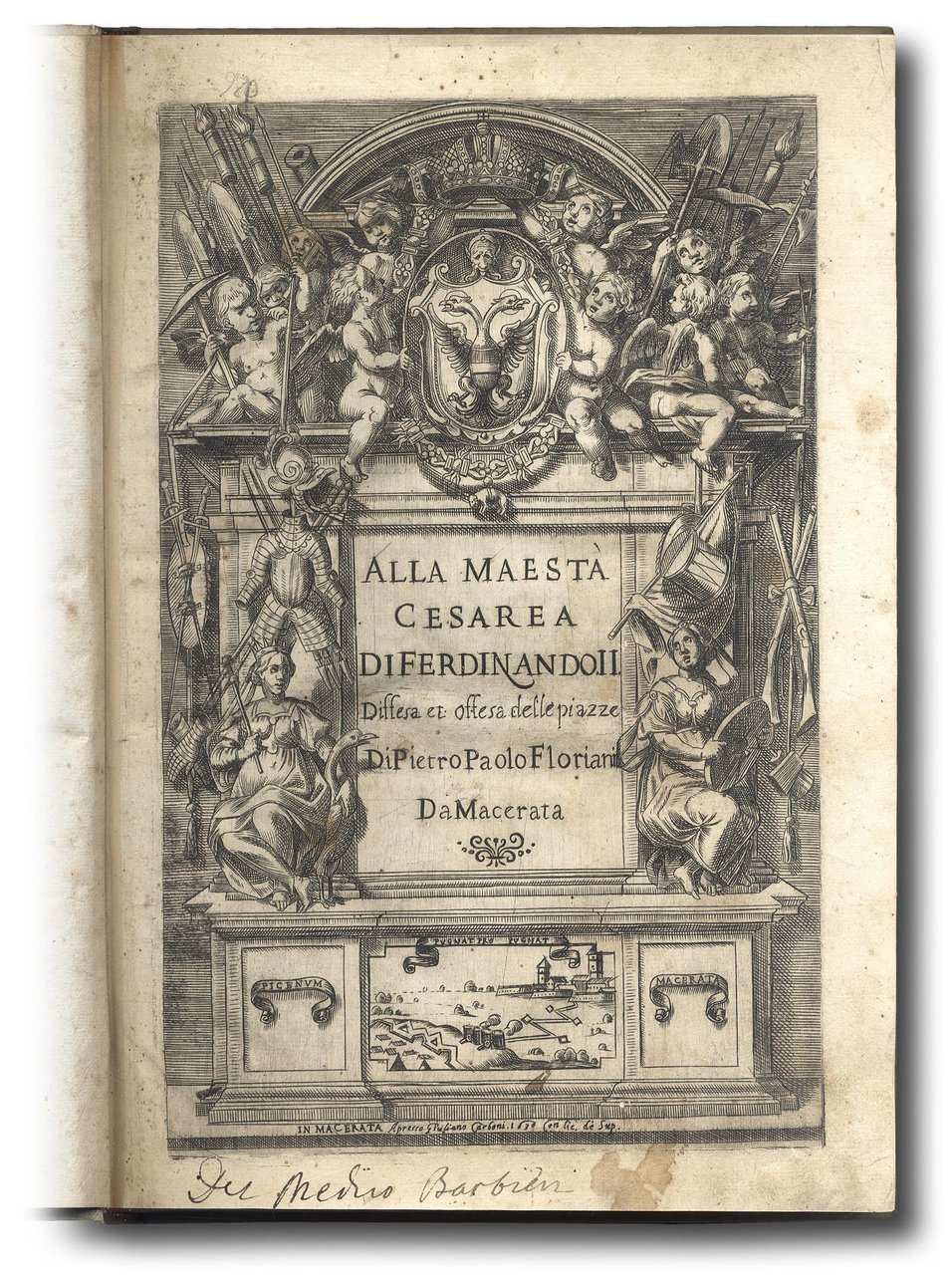 Alla Maest&amp;agrave; Cesarea di Ferdinando II: Diffesa et offesa delle …