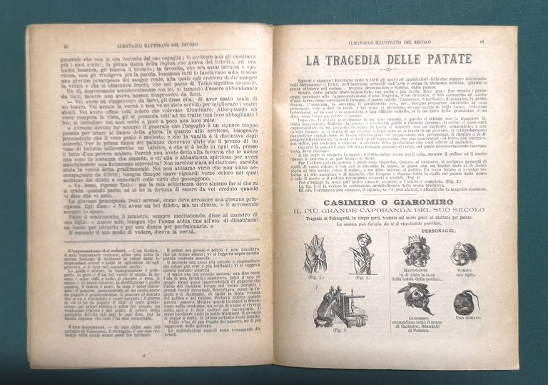 Almanacco Illustrato del giornale Il Secolo. 1888.