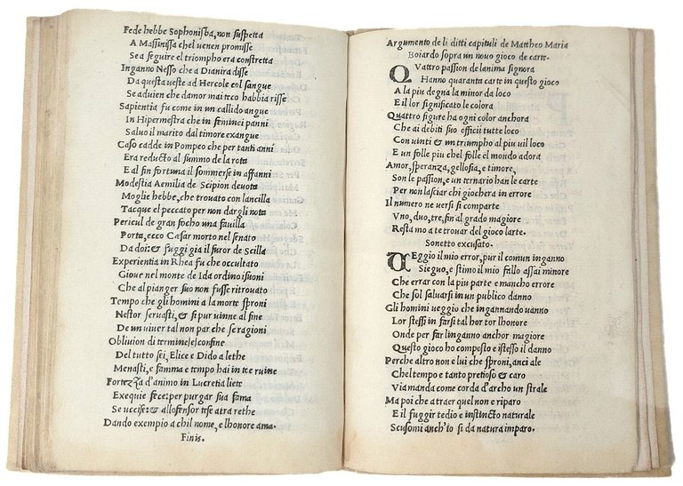 Amore di Hieronimo Beniveni fiorentino, allo illustris. s. Nicolo da …