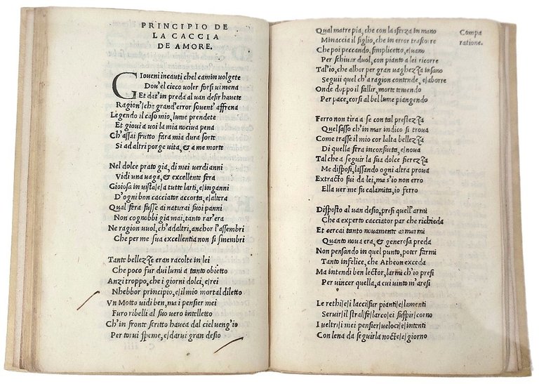 Amore di Hieronimo Beniveni fiorentino, allo illustris. s. Nicolo da …