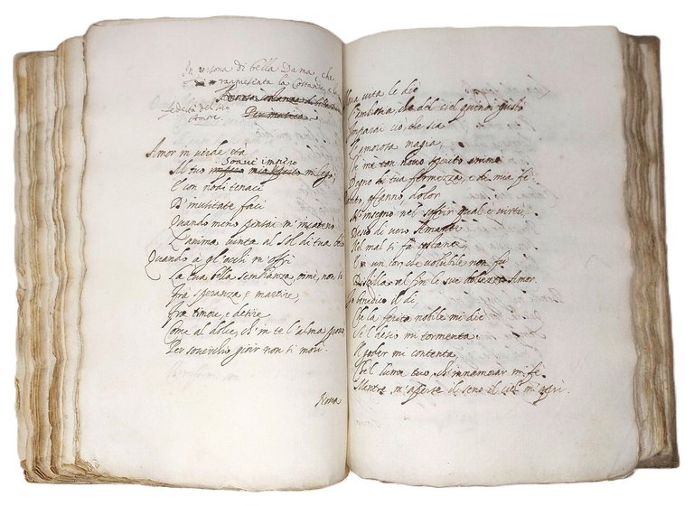 Amori Varii descritti da Crifitele Isamiveto.