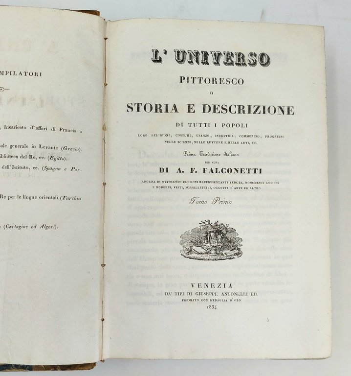 &amp;nbsp;L'Universo o Storia e Descrizione di Tutti i Popoli.&amp;nbsp; EGITTO …
