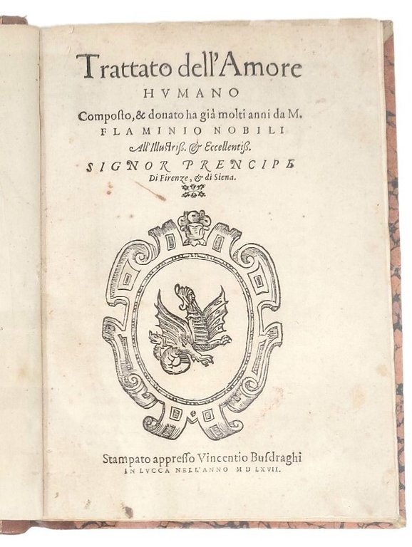 &amp;nbsp;Trattato dell'Amore Humano.&amp;nbsp;