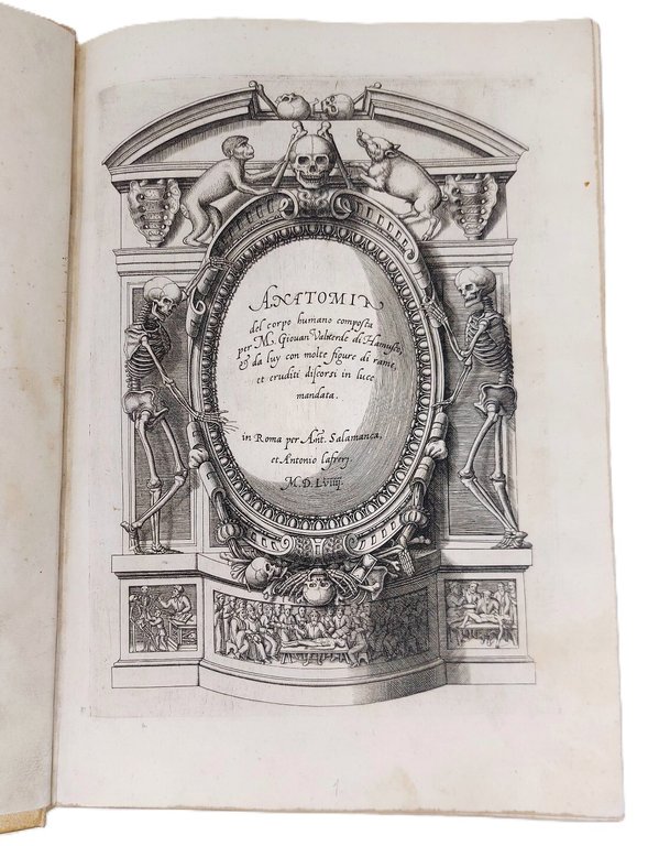Anatomia del Corpo Humano...da lui con molte figure di rame, …