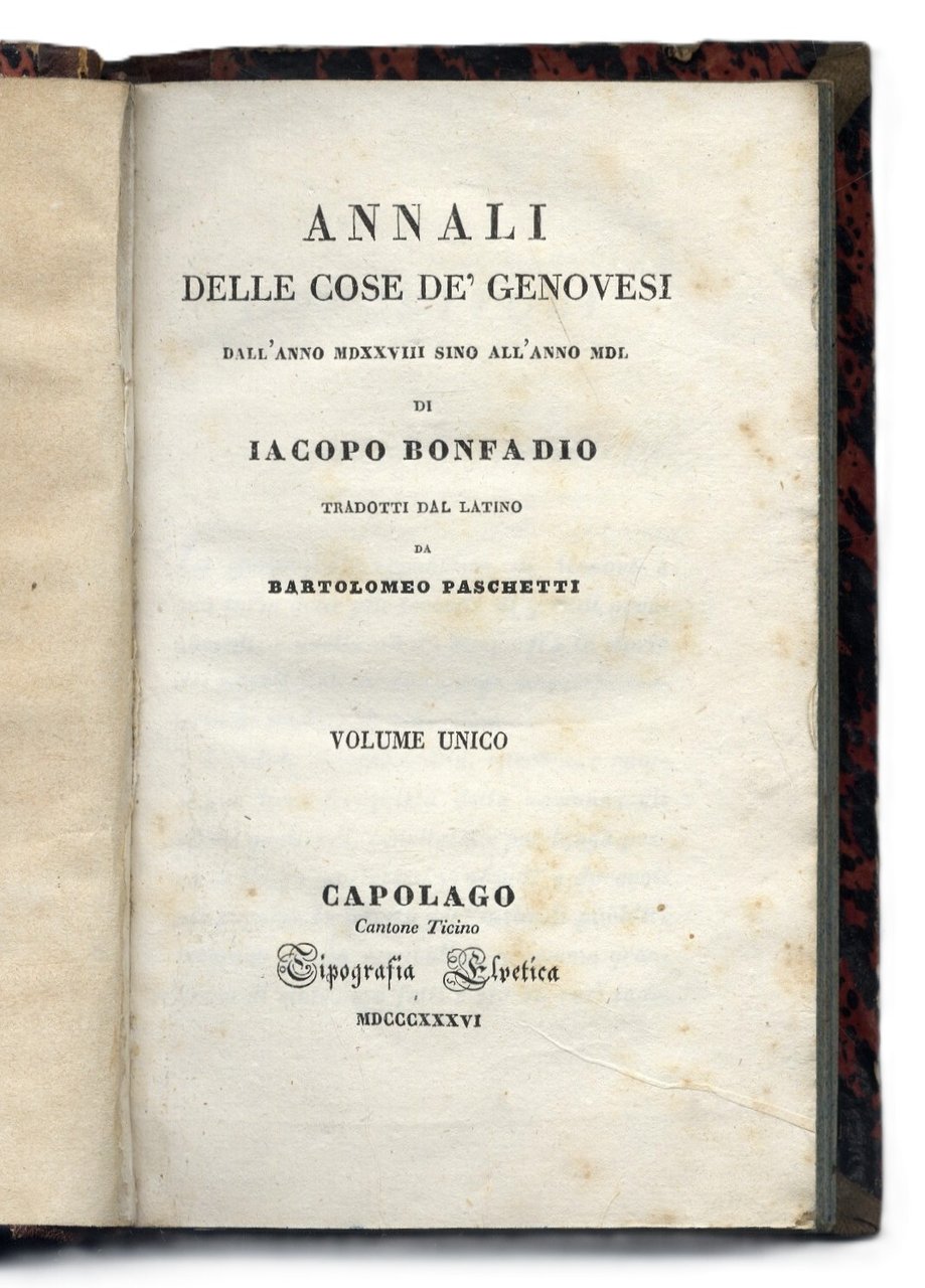 Annali delle cose de' Genovesi dall' anno MDXXVIII sino all' …