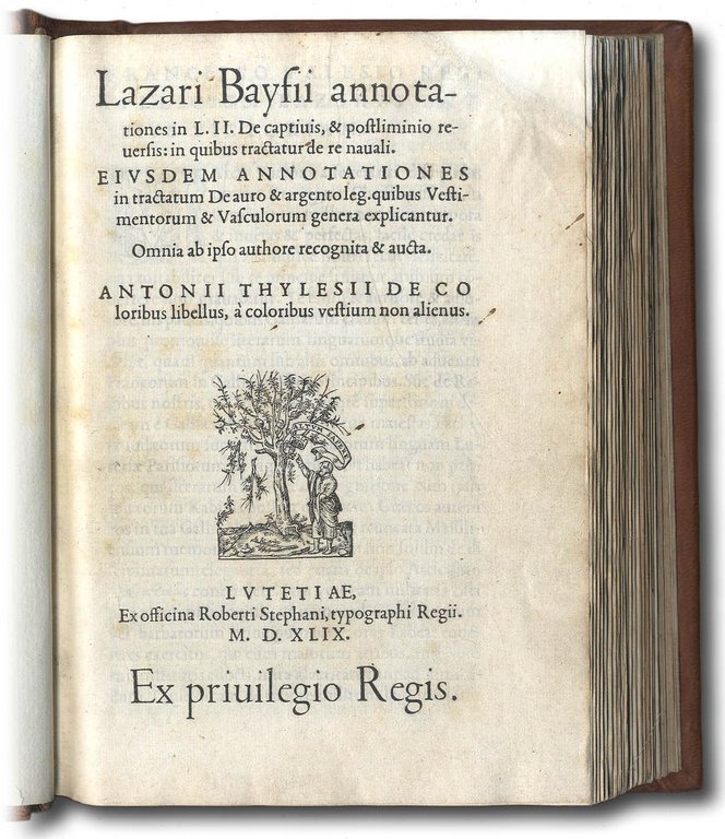 Annotationes in Legem II. De captiuis, &amp;amp; postliminio reuersis: in …