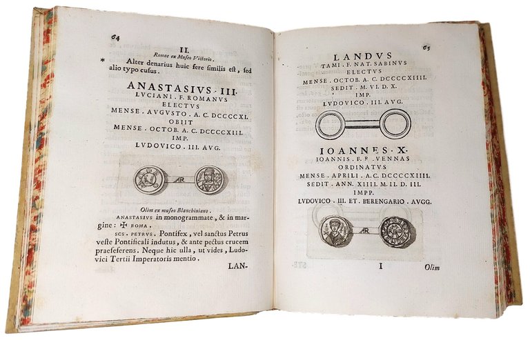 Antiquiores Pontificum Romanorum Denarii olim in lucem editi, notisque illustrati …