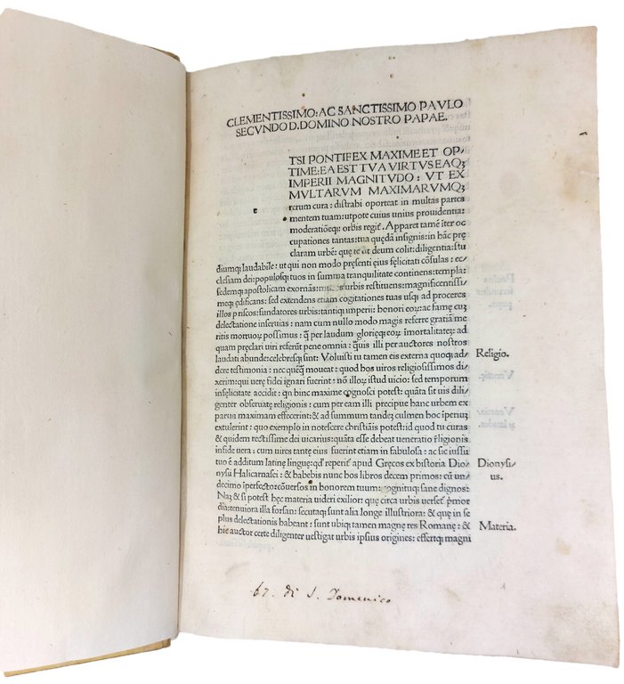 Antiquitates Romanae (trad. Lapus Biragus).