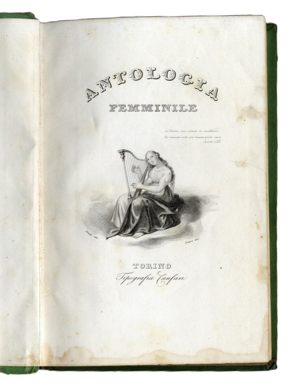 Antologia femminile.&amp;nbsp; Anno primo 1840. | Immagine Gallery 2