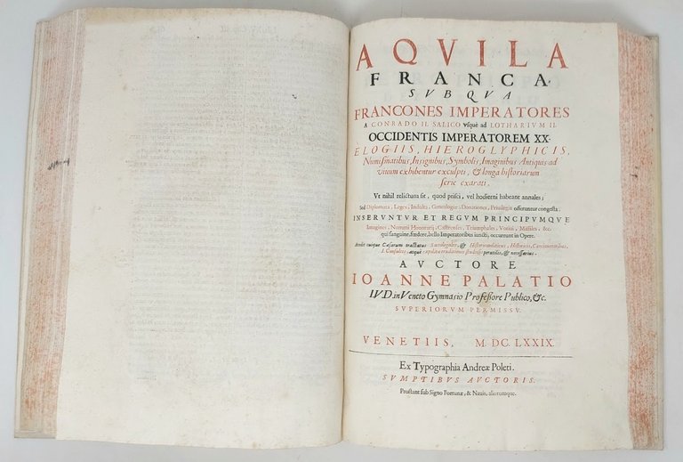 Aquila Saxonica sub qua Imperatores Saxones... (Segue la seconda parte:) …