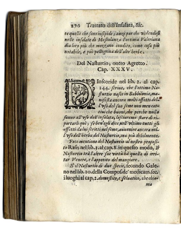 Archidipno overo dell'Insalata, e dell'uso di essa.