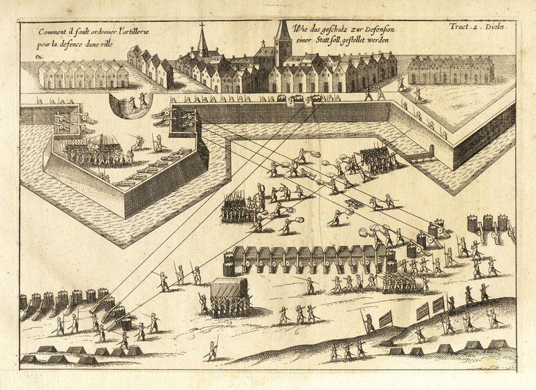 Artillerie, c'est &amp;agrave; dire: Vraye instruction de l'artillerie et de …