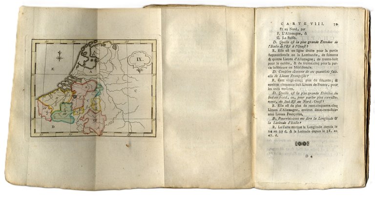 Atlas des enfans ou methode nouvelle... pour apprendre...la G&amp;eacute;ographie en …
